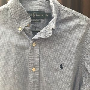Ralph Lauren polo plaid button up shirt